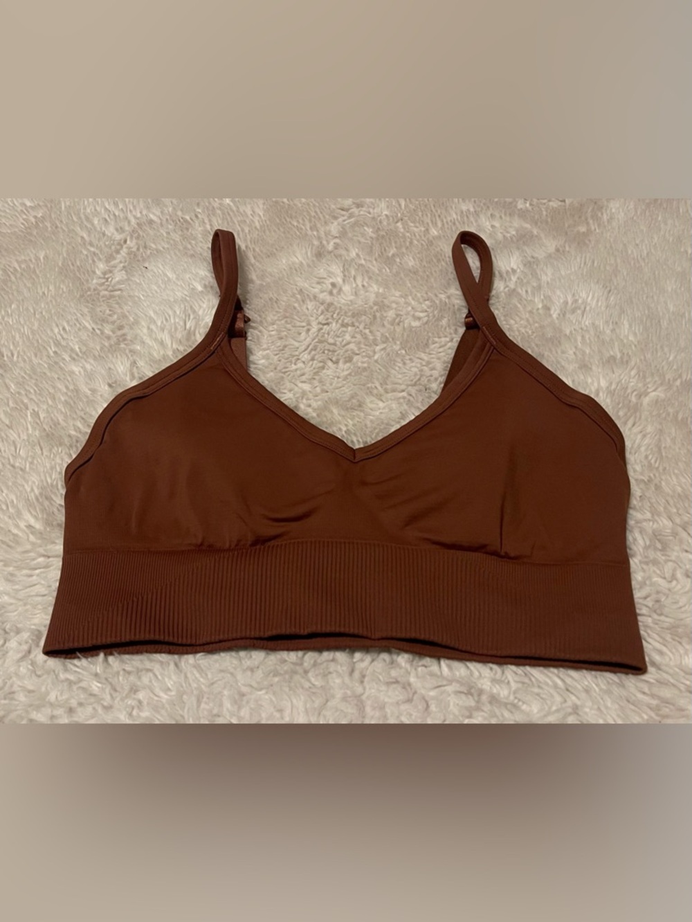 Lululemon Ebb to Street Bra *Light
Support, C/D Cup Ancient Copper size 6